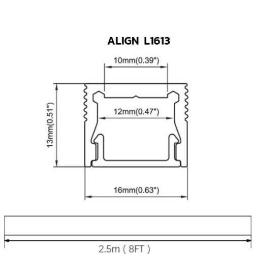 Alternative view of Linear ALIGN L1613