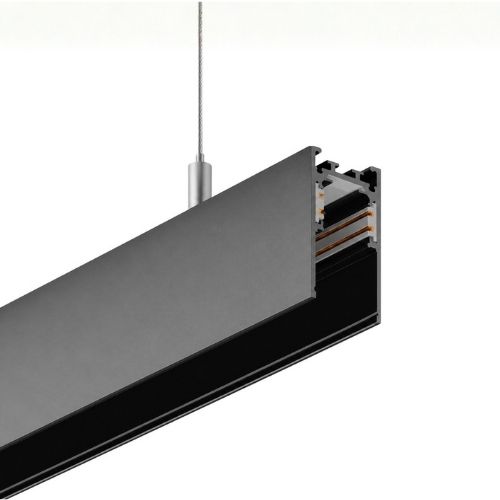 SLEEK 1M1.5M2M Surface Pendat Magnetic Track Rail
