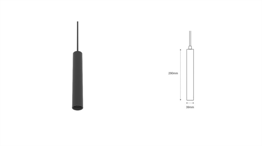SLEEK TUBE LED Suspension 9W-2