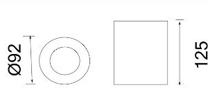 Alternative view of Downlight LED COB ASTRA-A