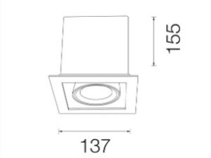 Alternative view of DOWNLIGHT E27 SOLLIS-A