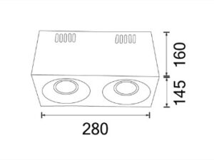Alternative view of DOWNLIGHT AR111 ZENO-B