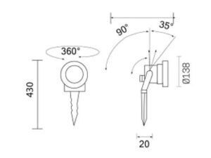 BUMMER-B Garden Light