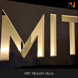 ผลงานการติดตั้งโคมไฟ ณ MITI TIKAAN VILLA