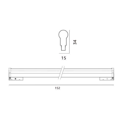 Alternative view of ELO PEARL - A : MAGNETIC TRACK LIGHT